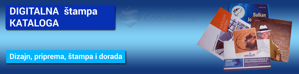 Štampa kataloga - Štamparija Cobalt Blue